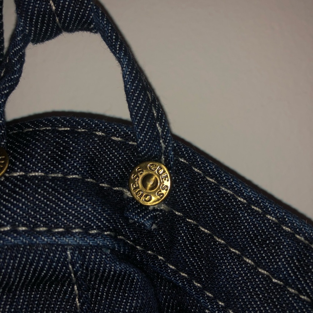 Guess - Denim Corset Bustier Dress, Size XS - Picture 7 of 7